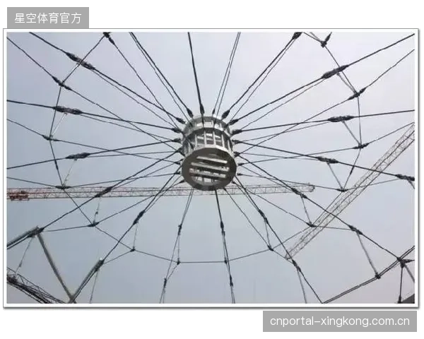轻量化张拉索网结构正逐步替代传统刚性穹顶，成为平衡覆盖功能与建造成本的主流选择